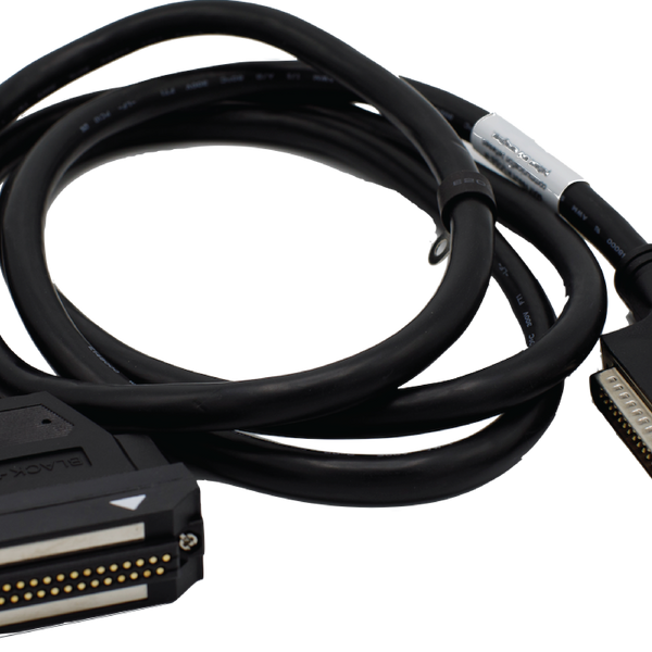 CFR6 37 pin right-angle cable with magnet (6’)